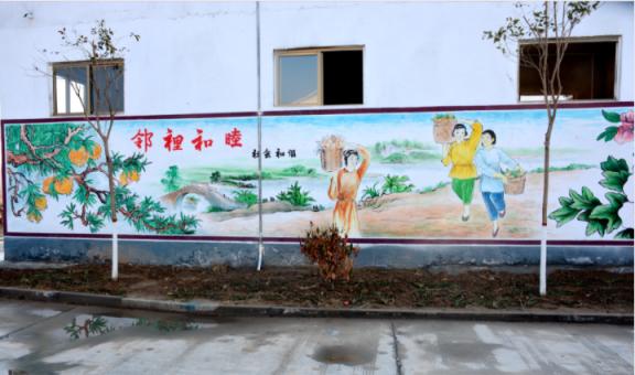昌宁乡镇文化墙 乡风文明焕发新活力