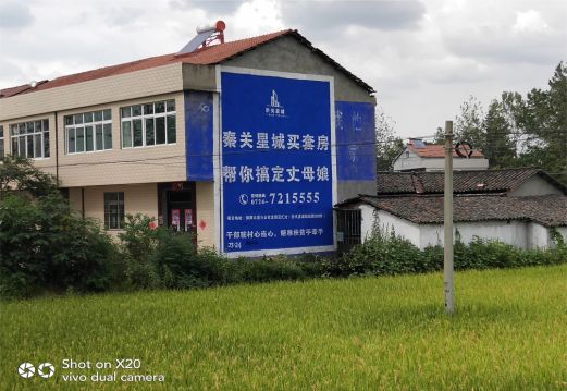 昌宁决定墙体广告价格的因素有哪些?