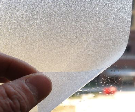 昌宁玻璃门外面粘广告用什么材料好？