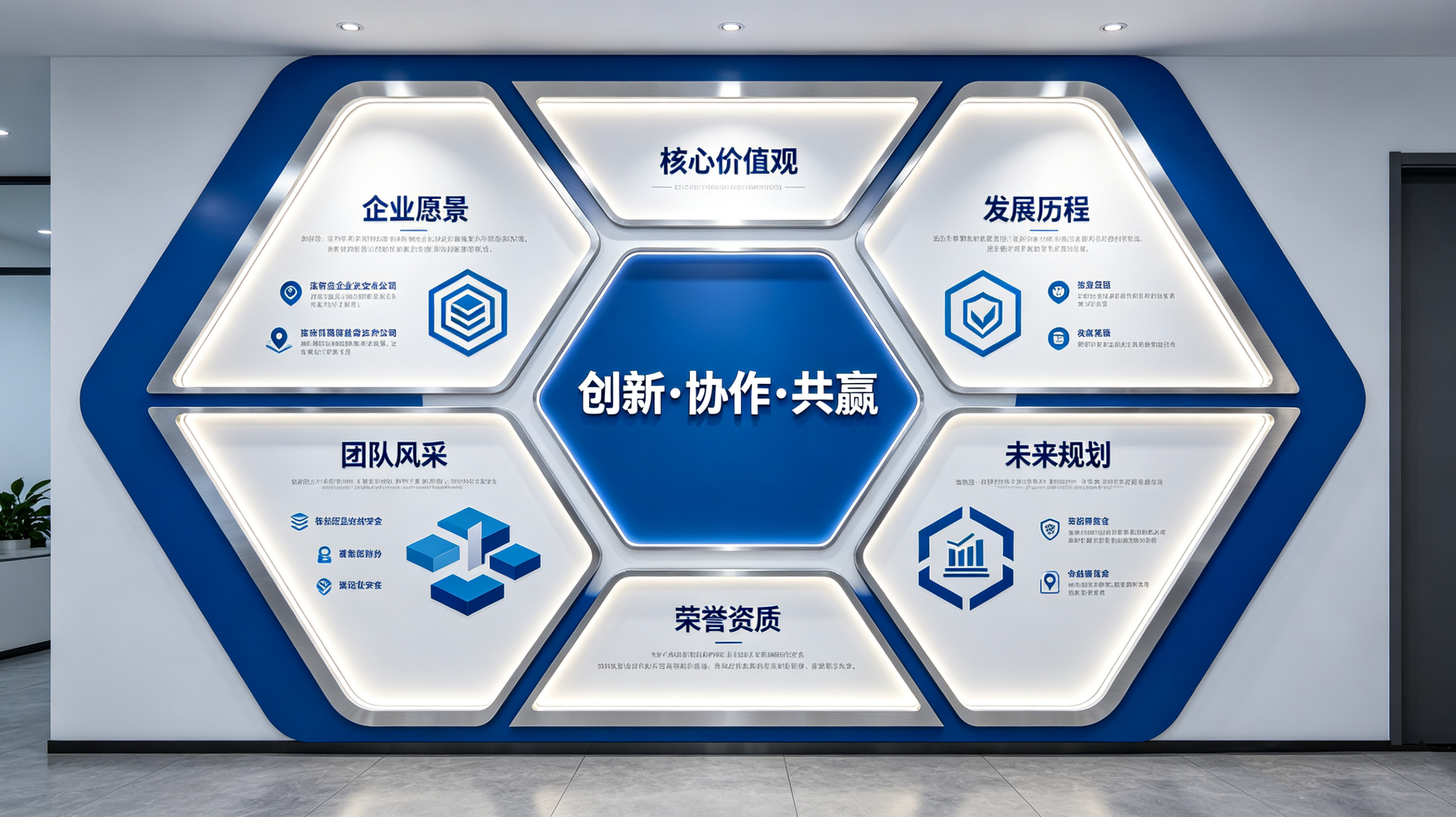 昌宁企业文化墙六边形避坑指南（新手常犯5个错误）